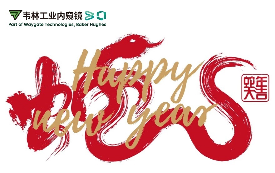 韋林公司祝您：蛇年大吉,福滿乾坤！